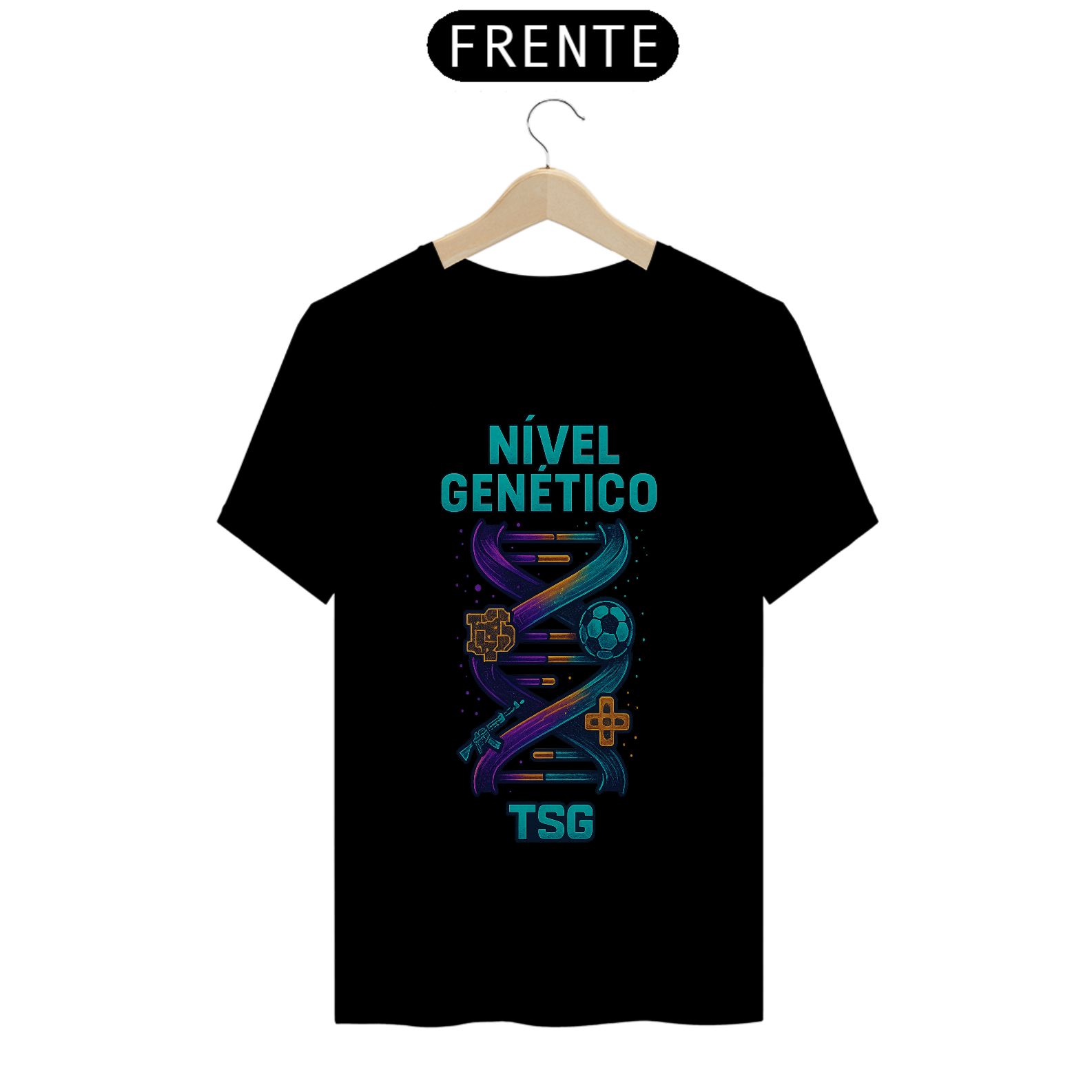 Camiseta TSG - Nível genético (T-Shirt Quality)