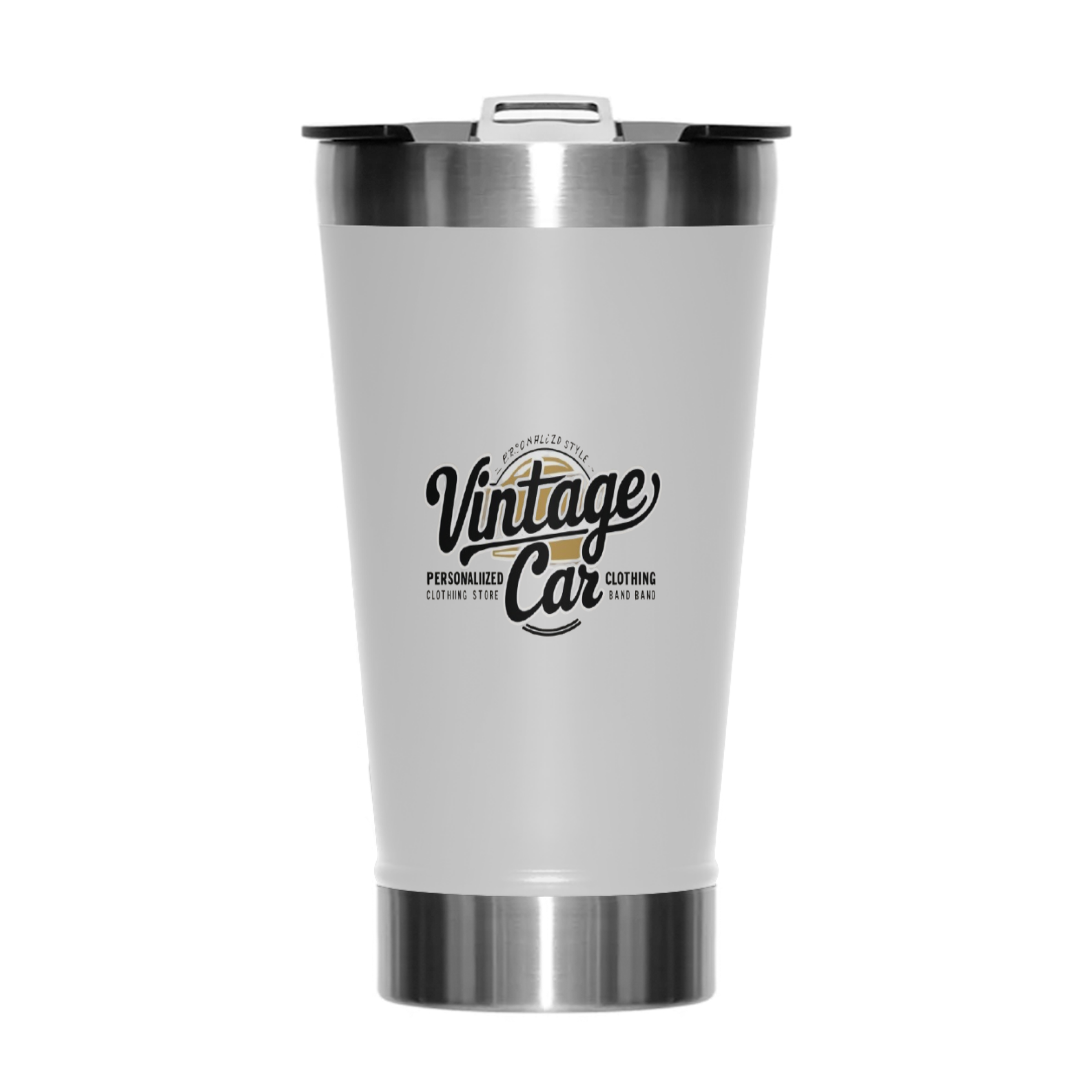 Nome do produto: Copo Térmico - Vintage Car  