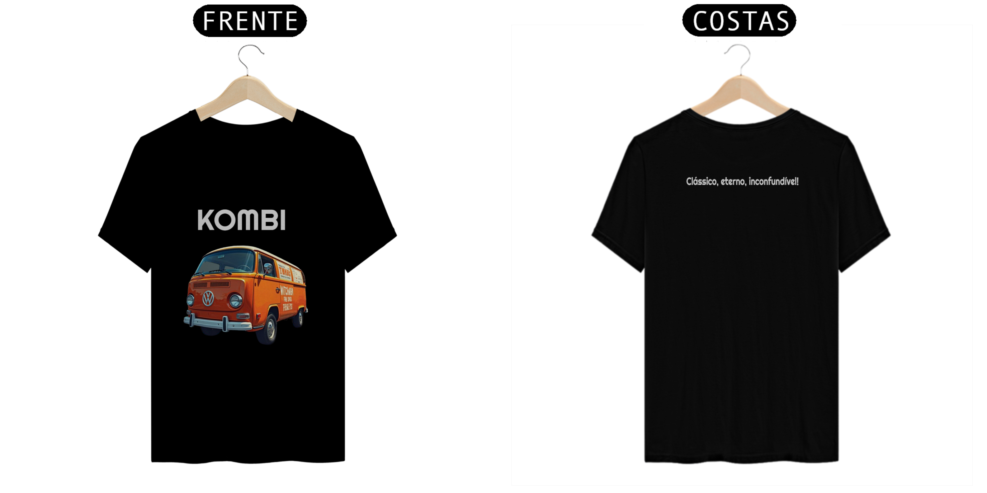 Nome do produto: Camiseta Kombi Masculina 