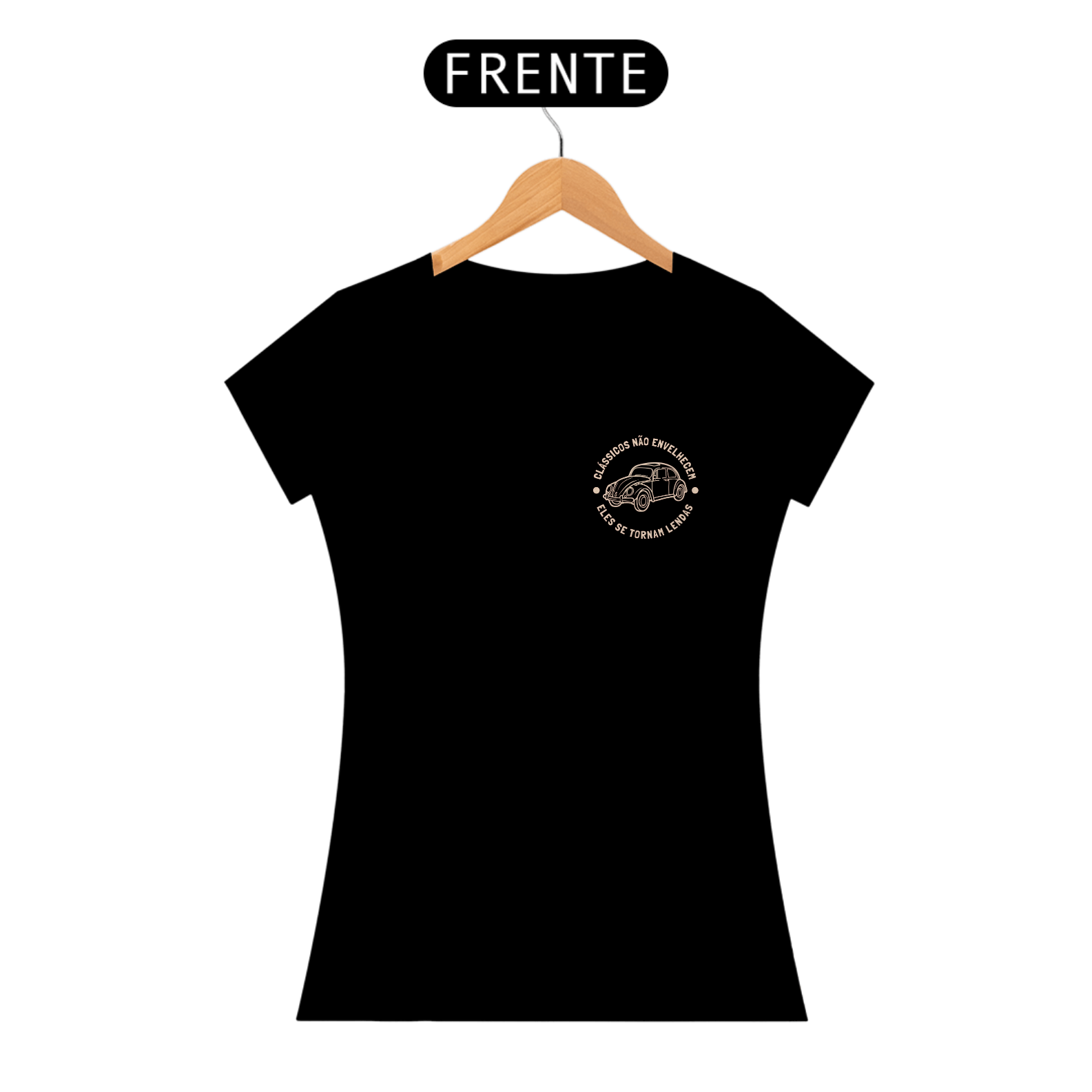 Nome do produto: Camiseta Classicos não envelhecem - Femenina 