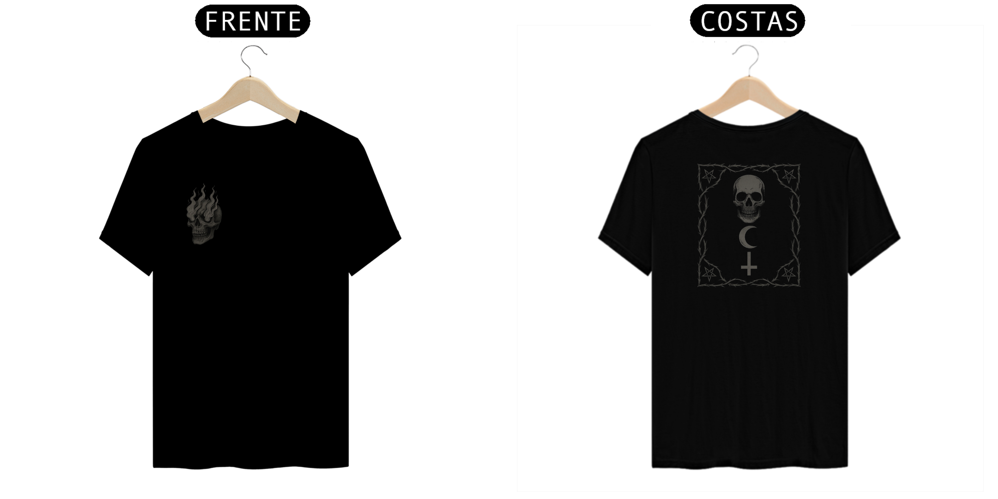 Nome do produto: Camiseta Preta Premium | DarkStore