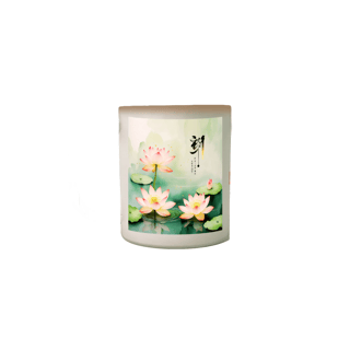 Caneca Mágica Flores de Lótus