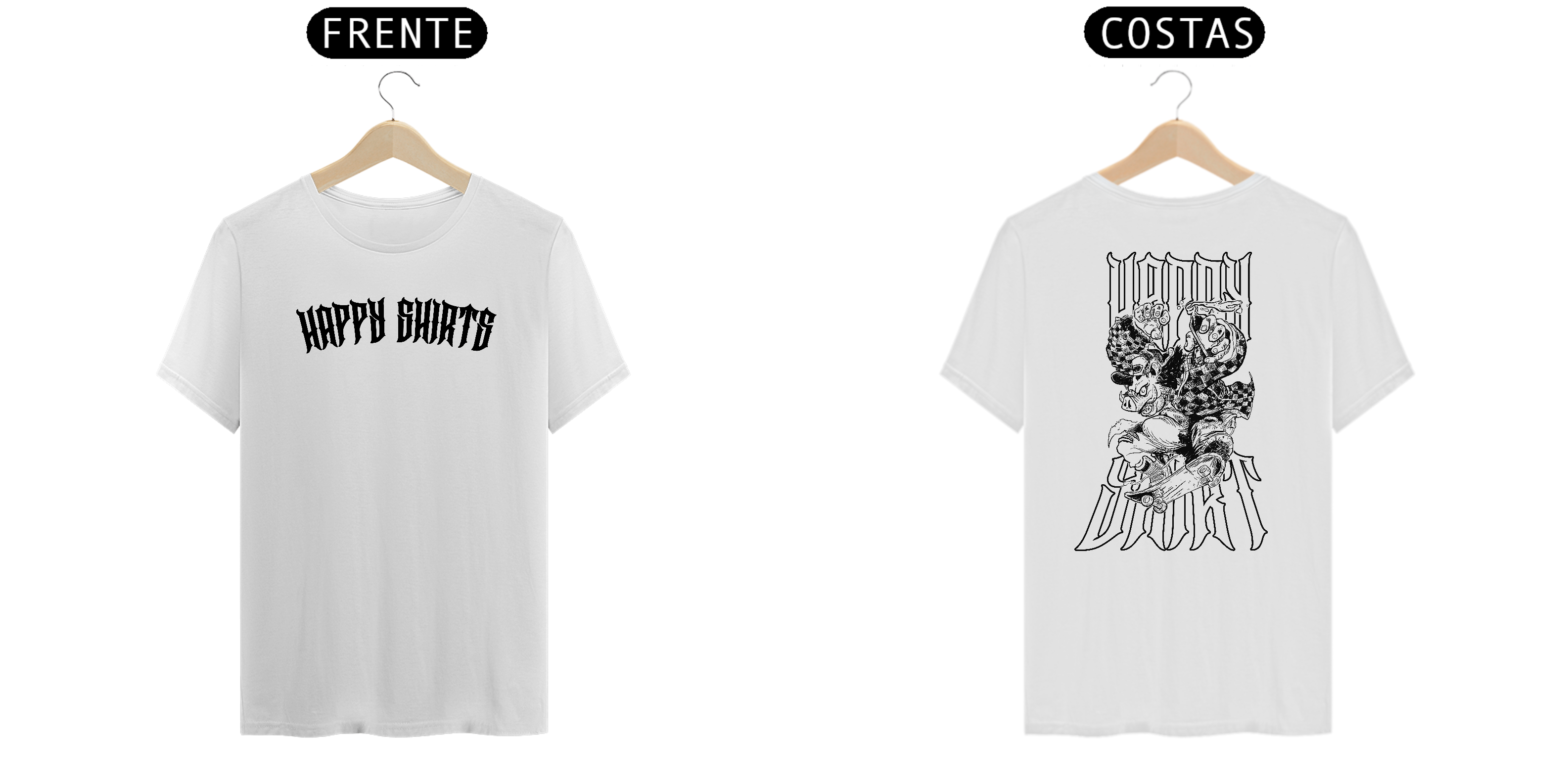 skater hog logo frente