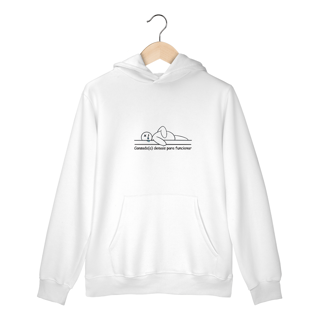 Moletom Canguru - Cansado demais para funcionar