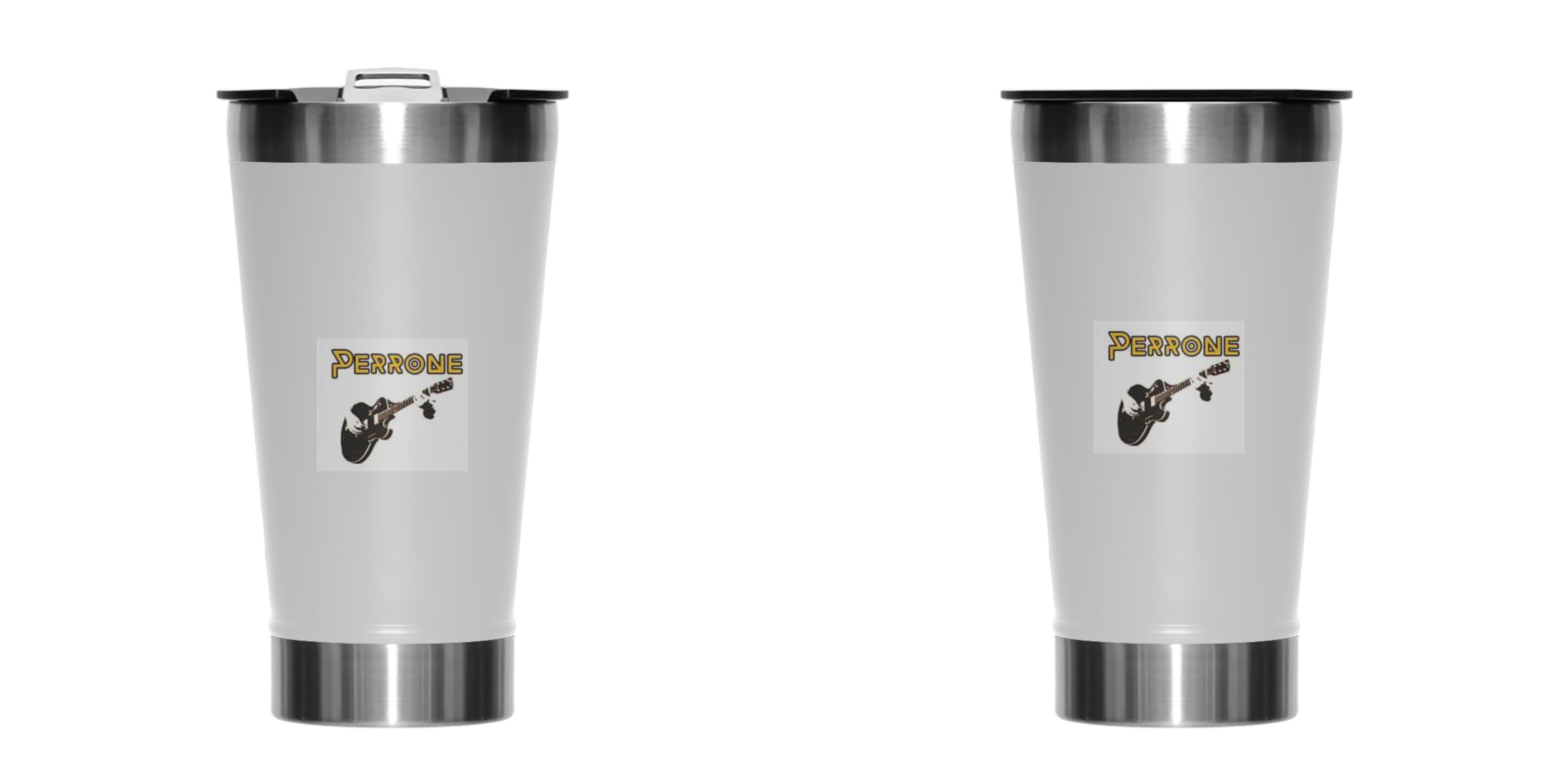 Nome do produto: Copo Térmico Perrone Guitarra