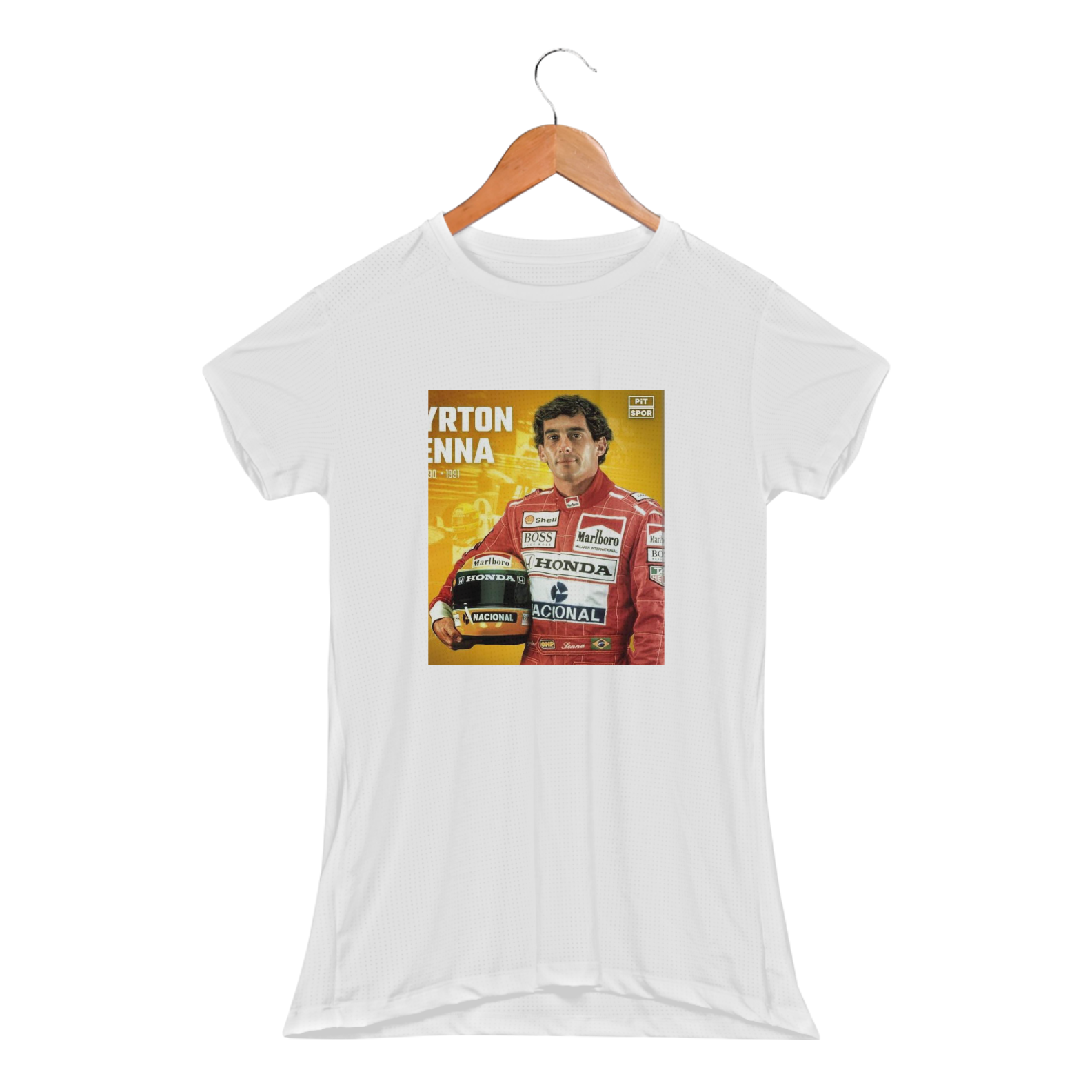 Nome do produto: Baby Look - Feminina - Ayrton Senna