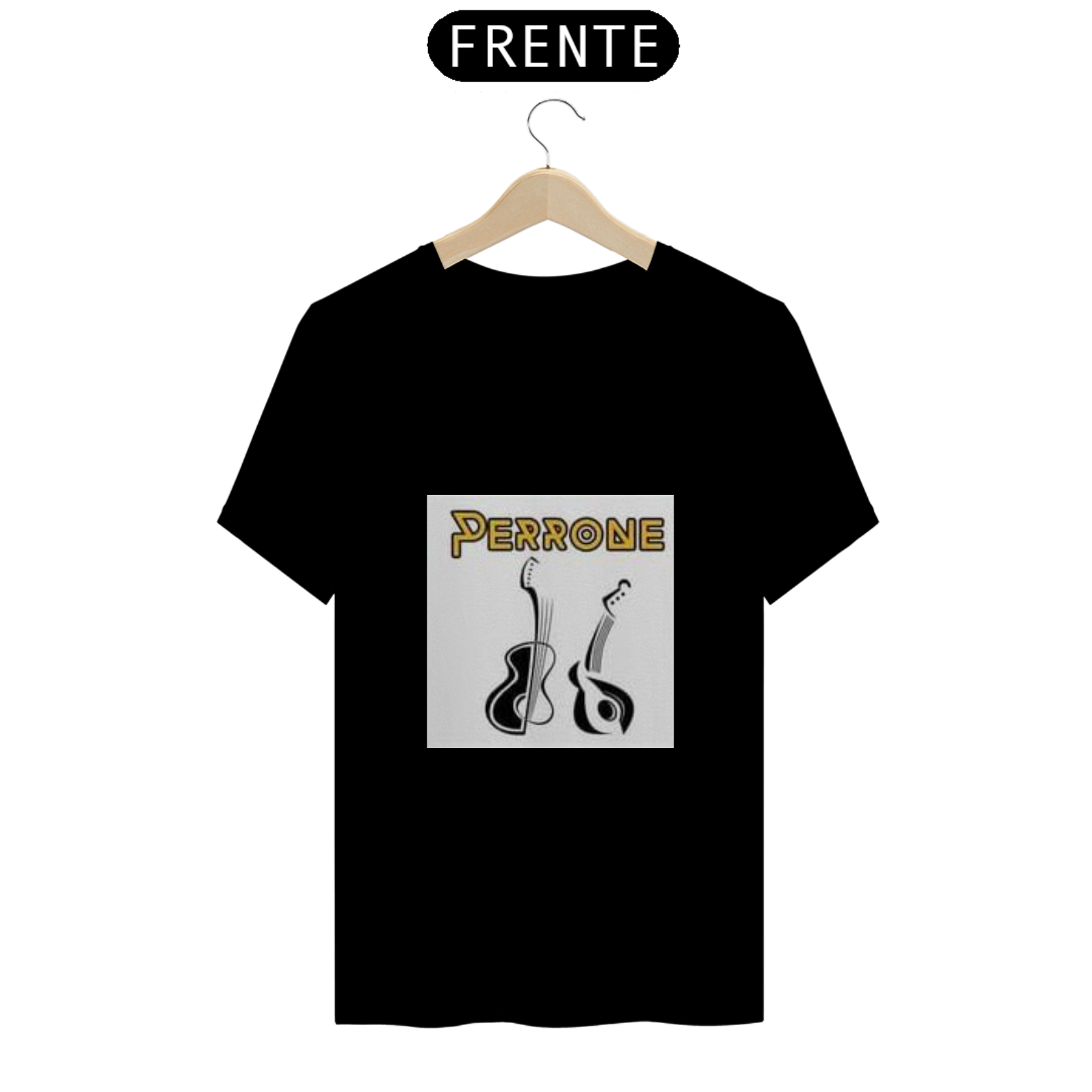 Nome do produto: Camiseta Perrone Dois Violões 