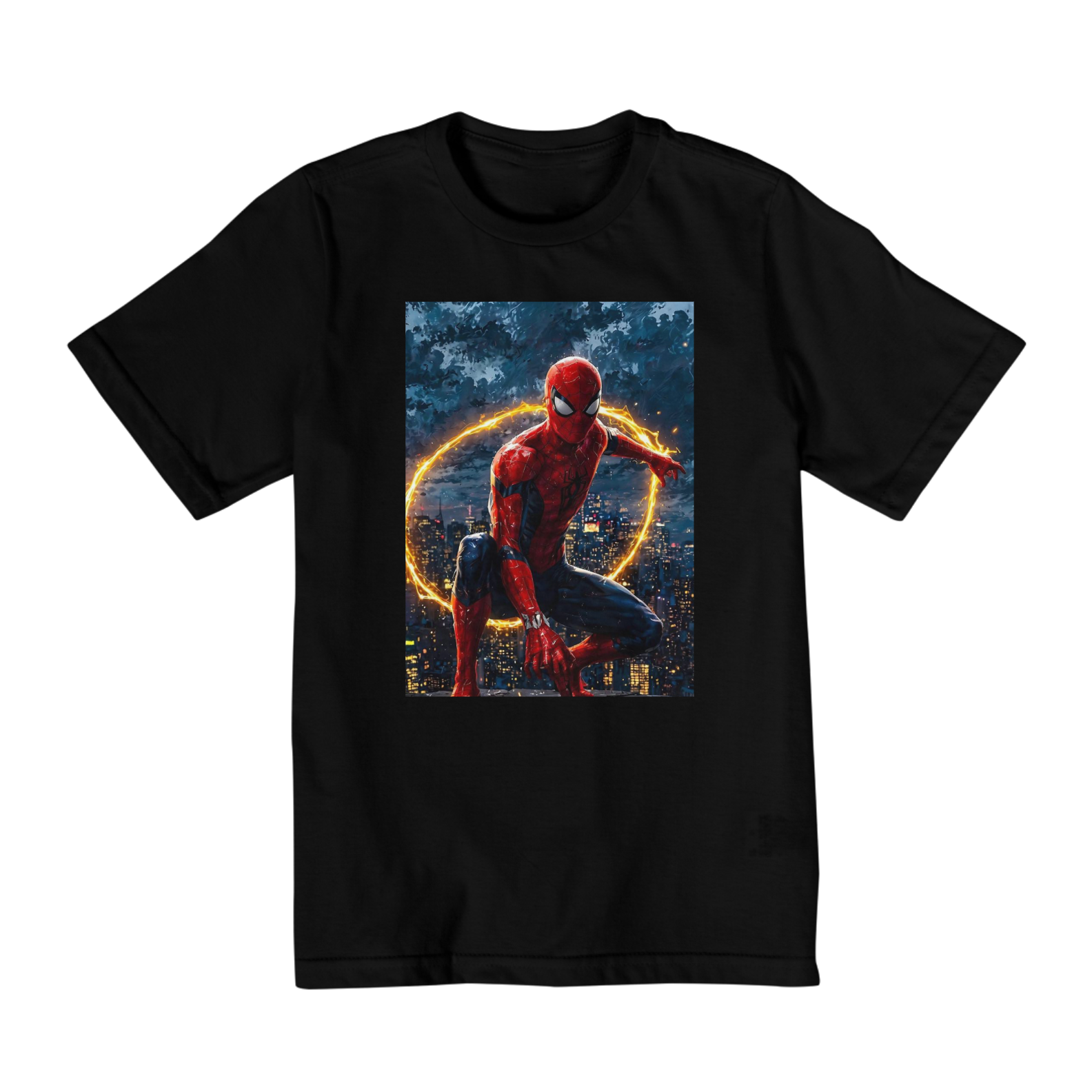 Nome do produto: Camiseta Infantil - Homem Aranha