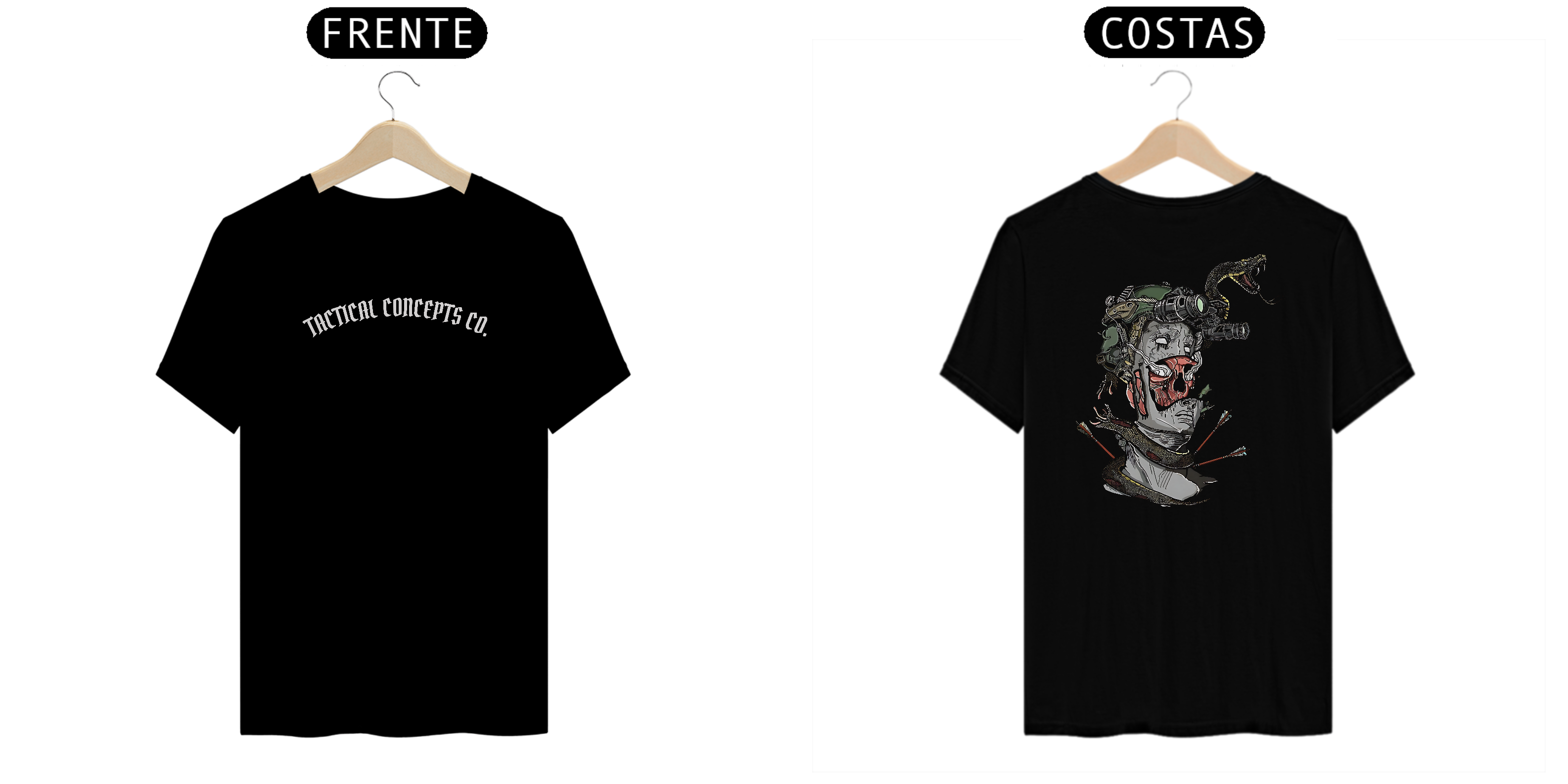 T-shirt | Silent Doctrine (costas)