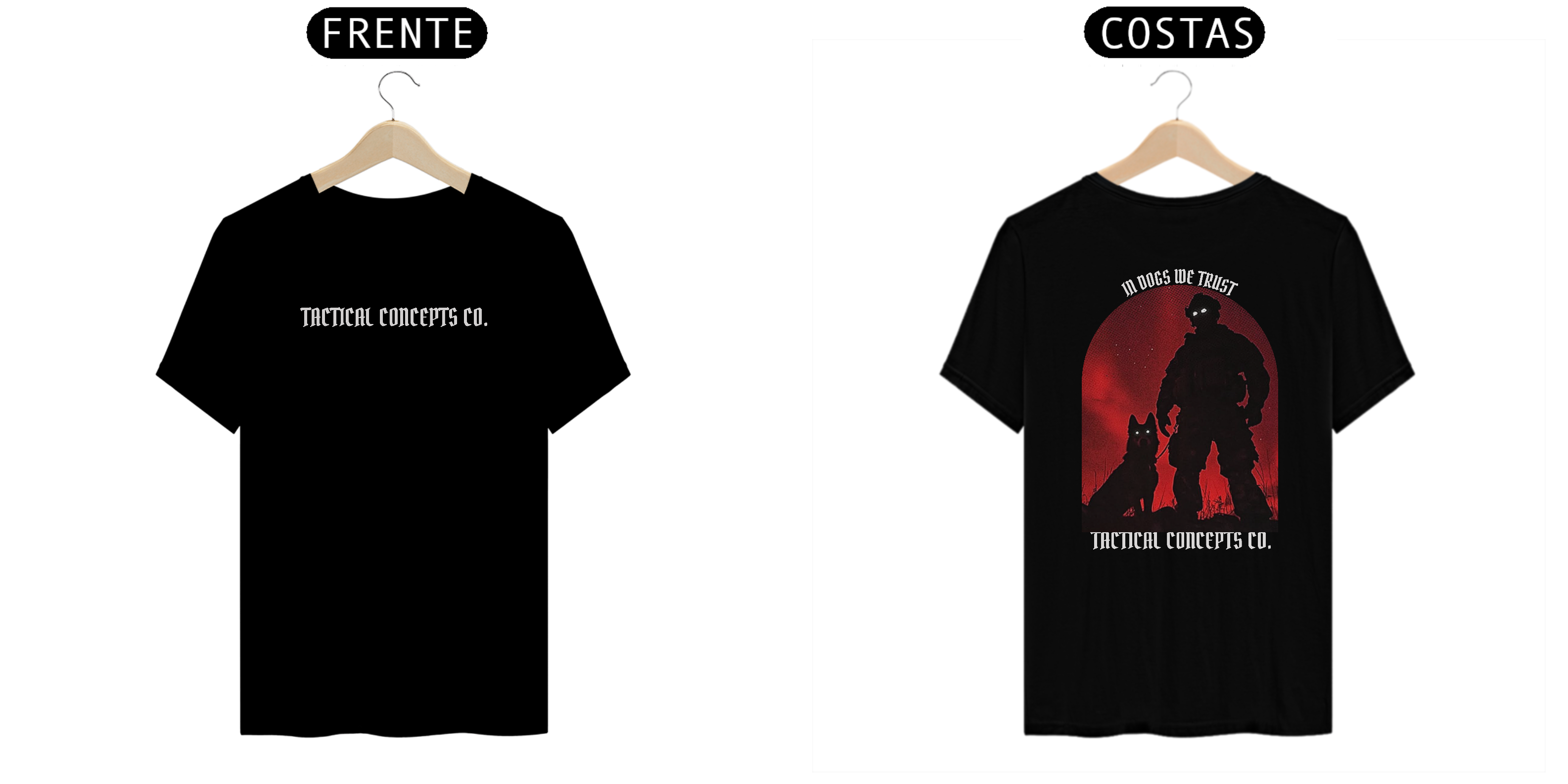 T-shirt | In Dogs We Trust (Costas)