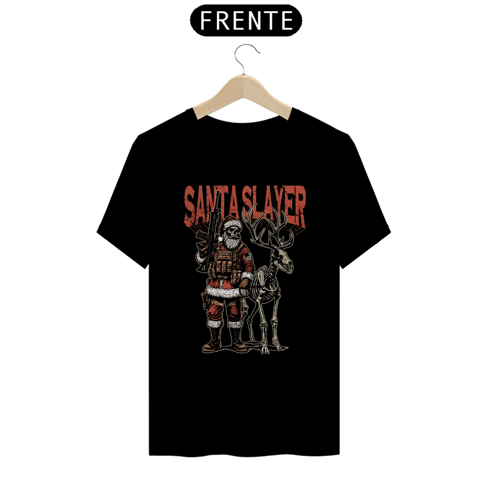 T-shirt | Santa Slayer (Frente)