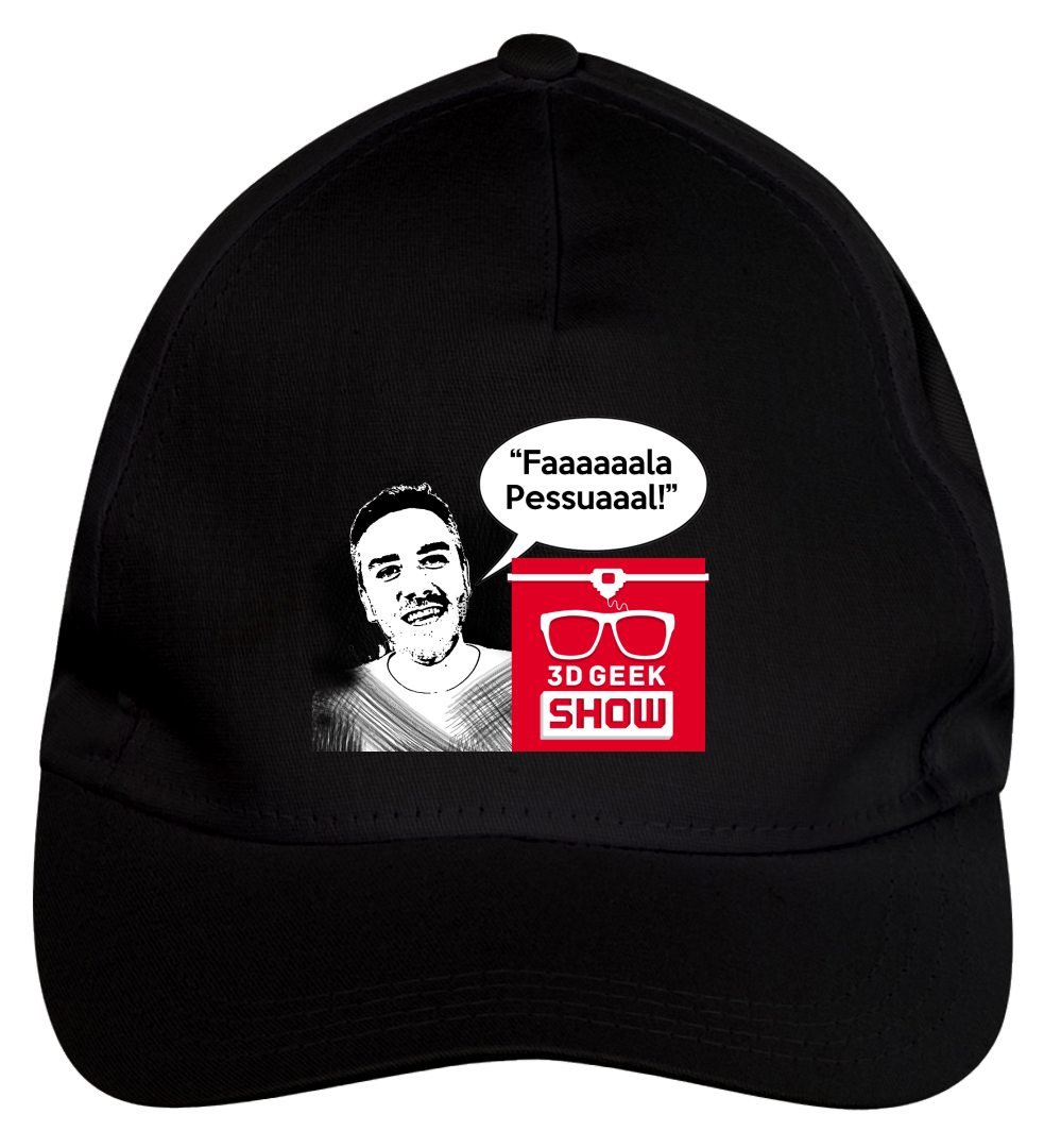 Nome do produto: Boné Fala Pessoal - 3D Geek Show