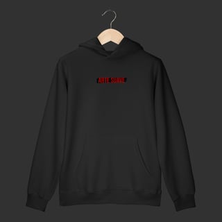 Moletom Canguru - Arte suave faixa preta