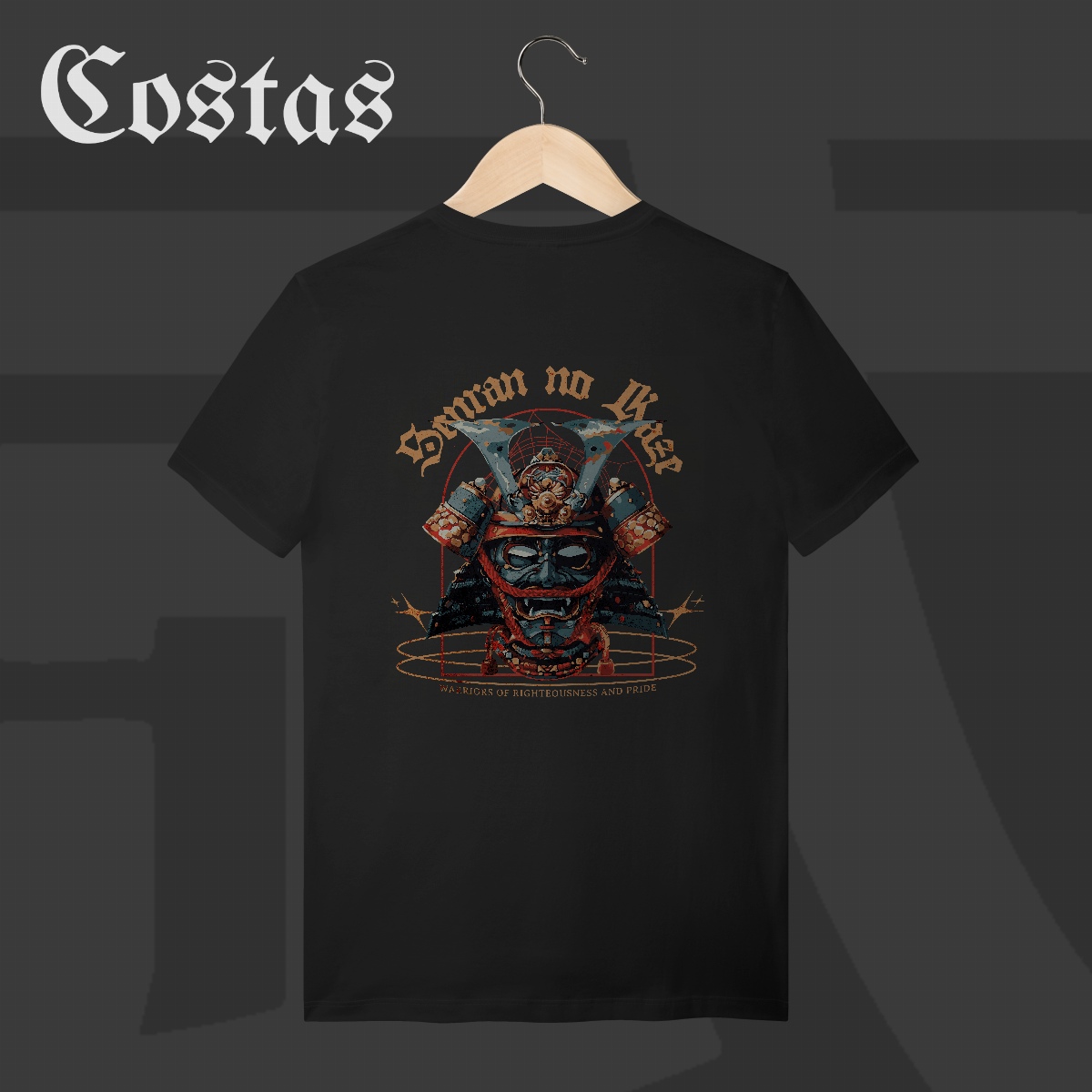 Camiseta T-Shirt - Senran no Wise | Arte nas costas