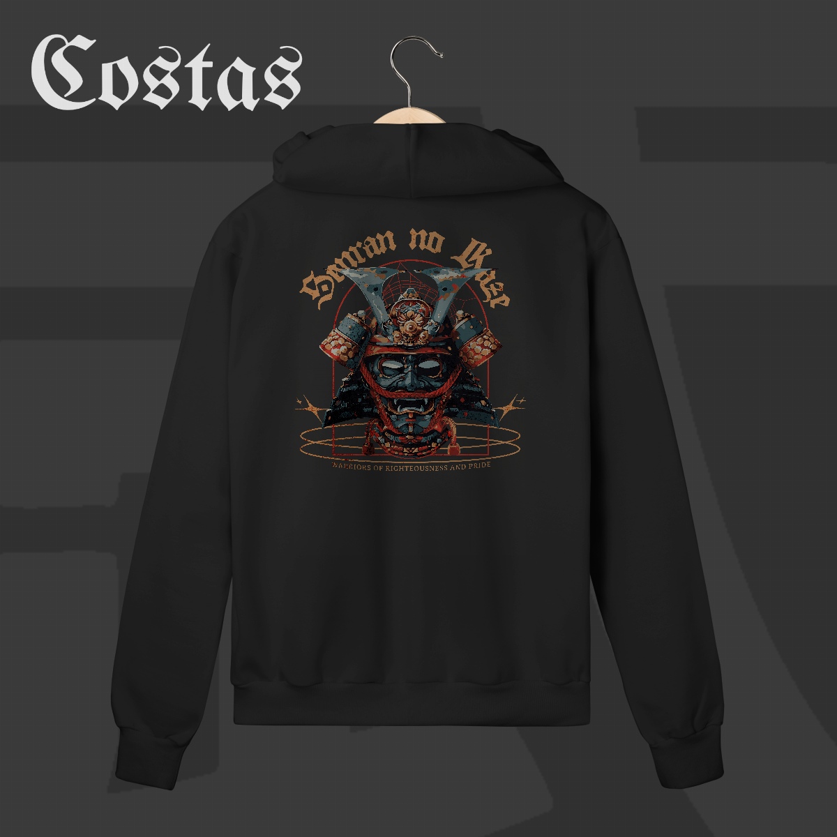 Moletom Zíper - Senran no Wise | Arte nas costas