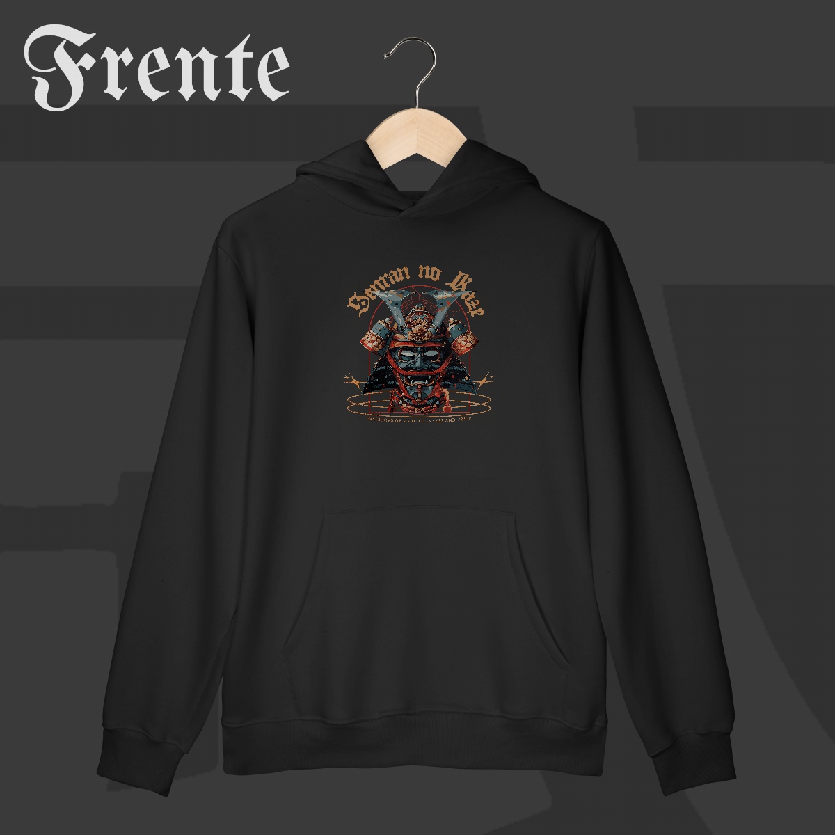 Moletom Canguru - Senran no Wise | Arte no peito