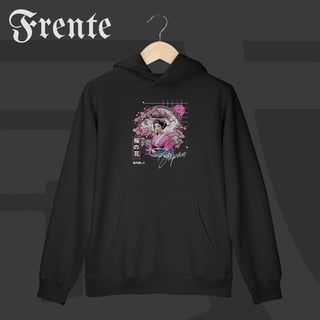 Moleton Ganguru - Geisha no Sakura | Arte no peito