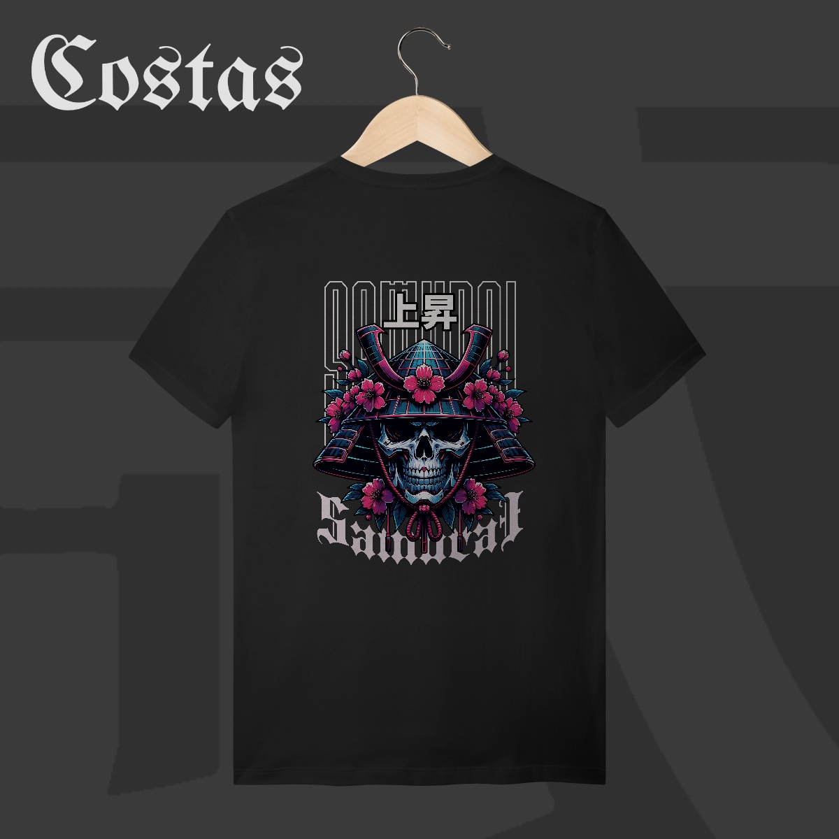 Camiseta T-shirt - Death Blossom | Arte nas costas