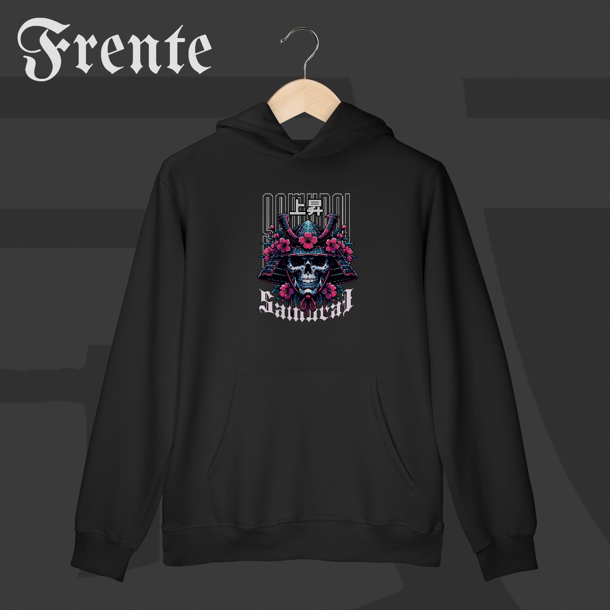 Moletom Canguru - Death Blossom | Arte no peito