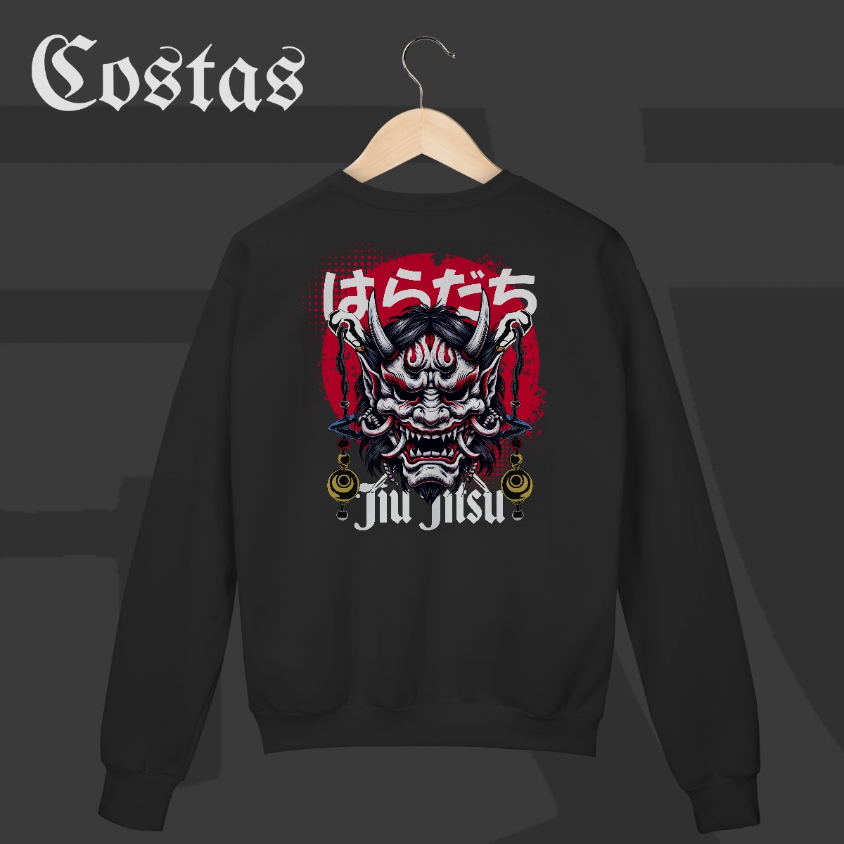 Moletom Fechado - Haradachi | Arte nas costas