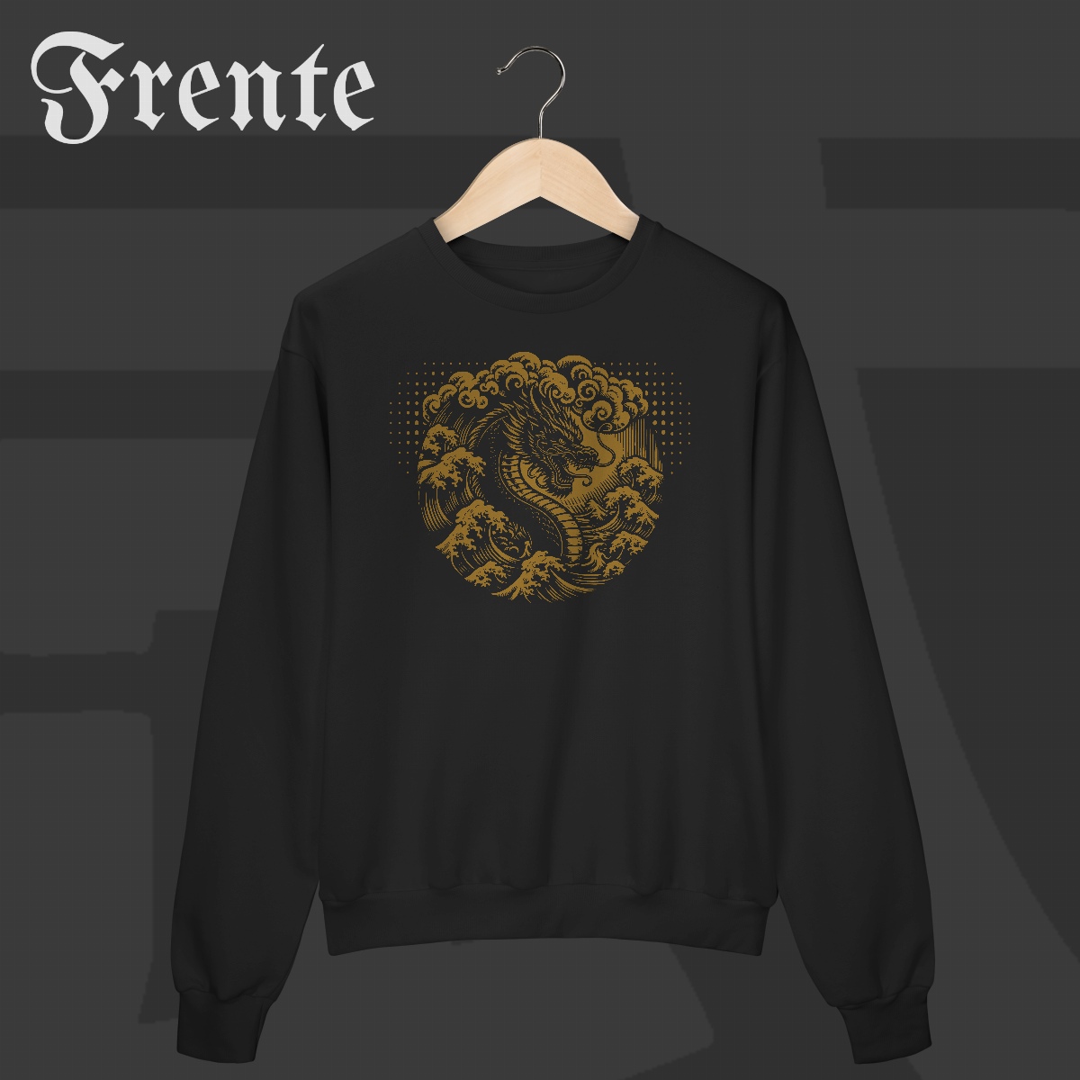 Moletom Fechado - Sea Dragon | Arte no peito