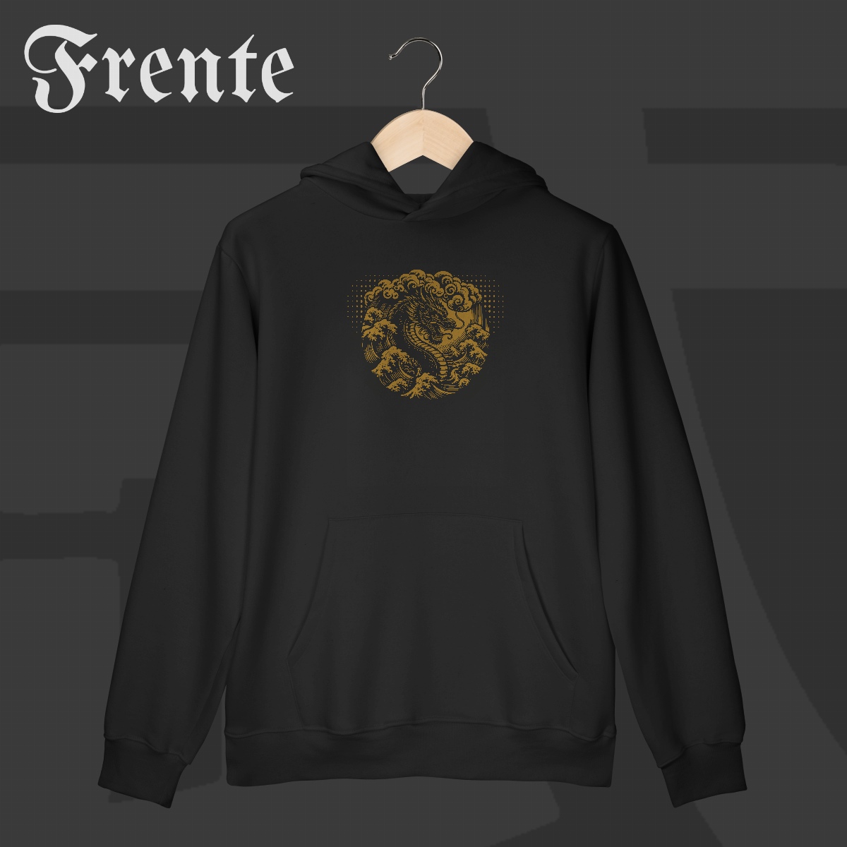 Moletom Canguru - Sea Dragon | Arte no peito