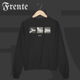 Moletom Fechado - Mão de vaca | Arte no peito