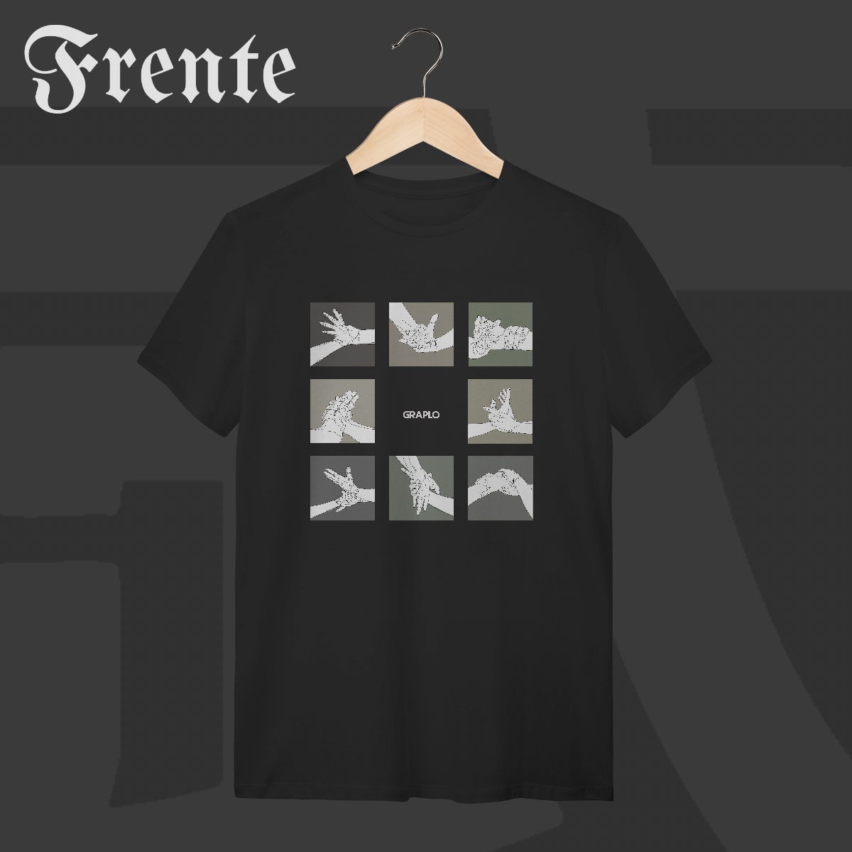 Camiseta T-Shirt - Mão de vaca | Arte no peito