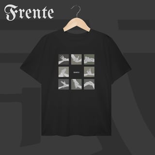 Camiseta Plus Size - Mão de vaca | Arte no peito