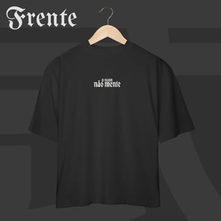 Camiseta Oversized - TRG O suor não mente | Arte no peito