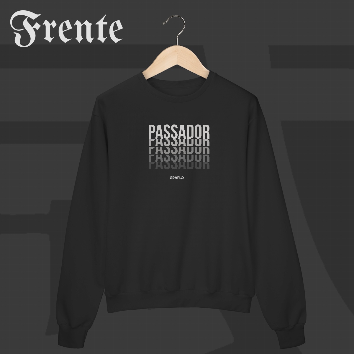 Moletom Fechado - Passador | Arte no peito