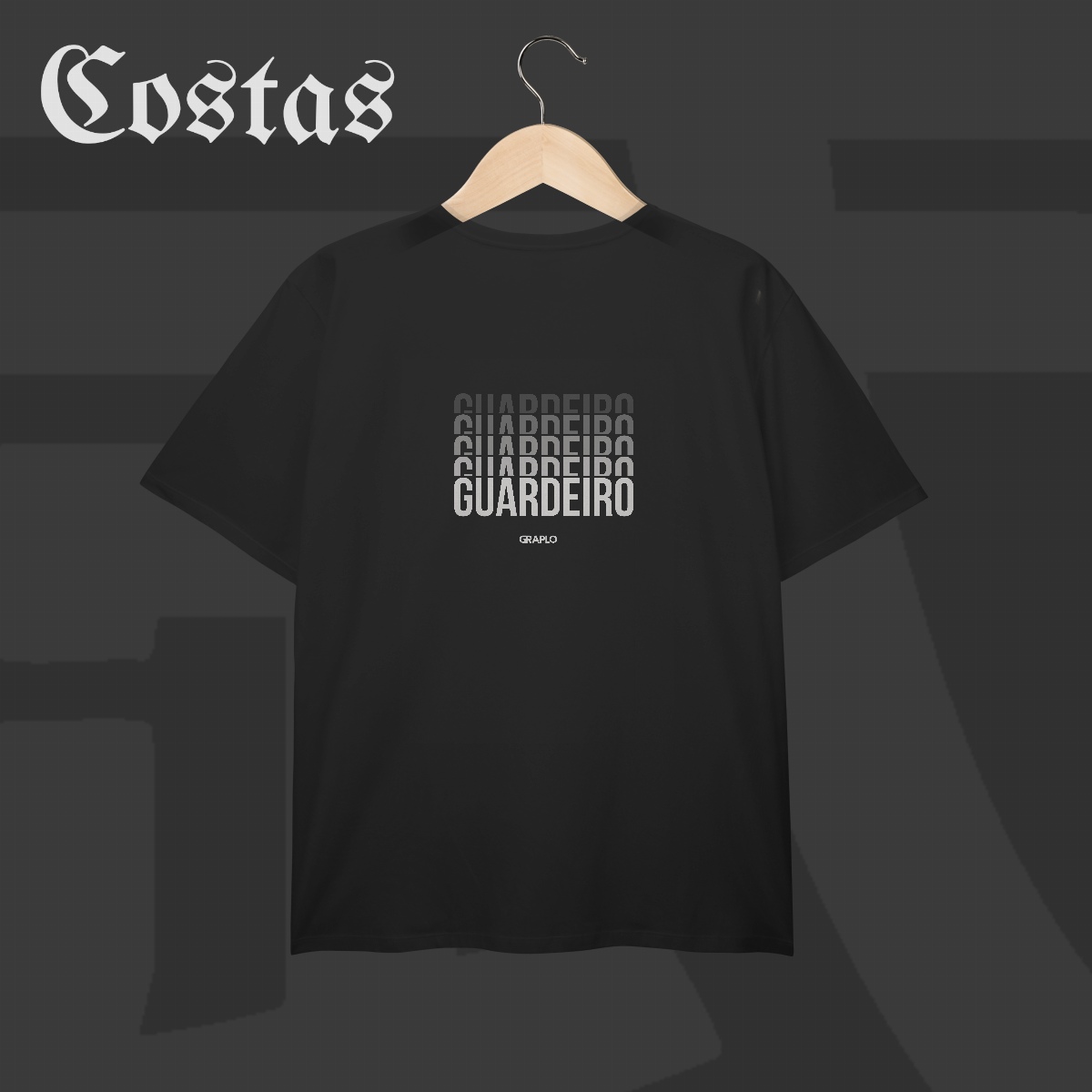 Camiseta Plus Size - Guardeiro | Arte nas costas