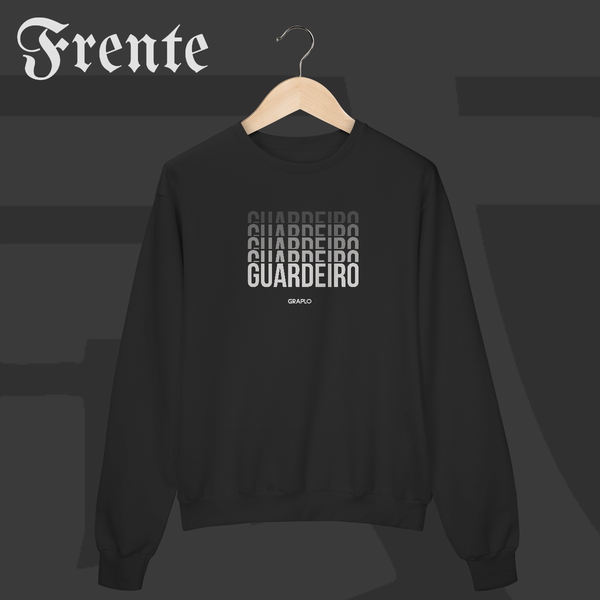 Camiseta Moletom Fechado - Guardeiro | Arte no peito