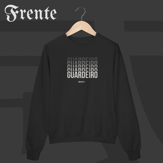 Camiseta Moletom Fechado - Guardeiro | Arte no peito