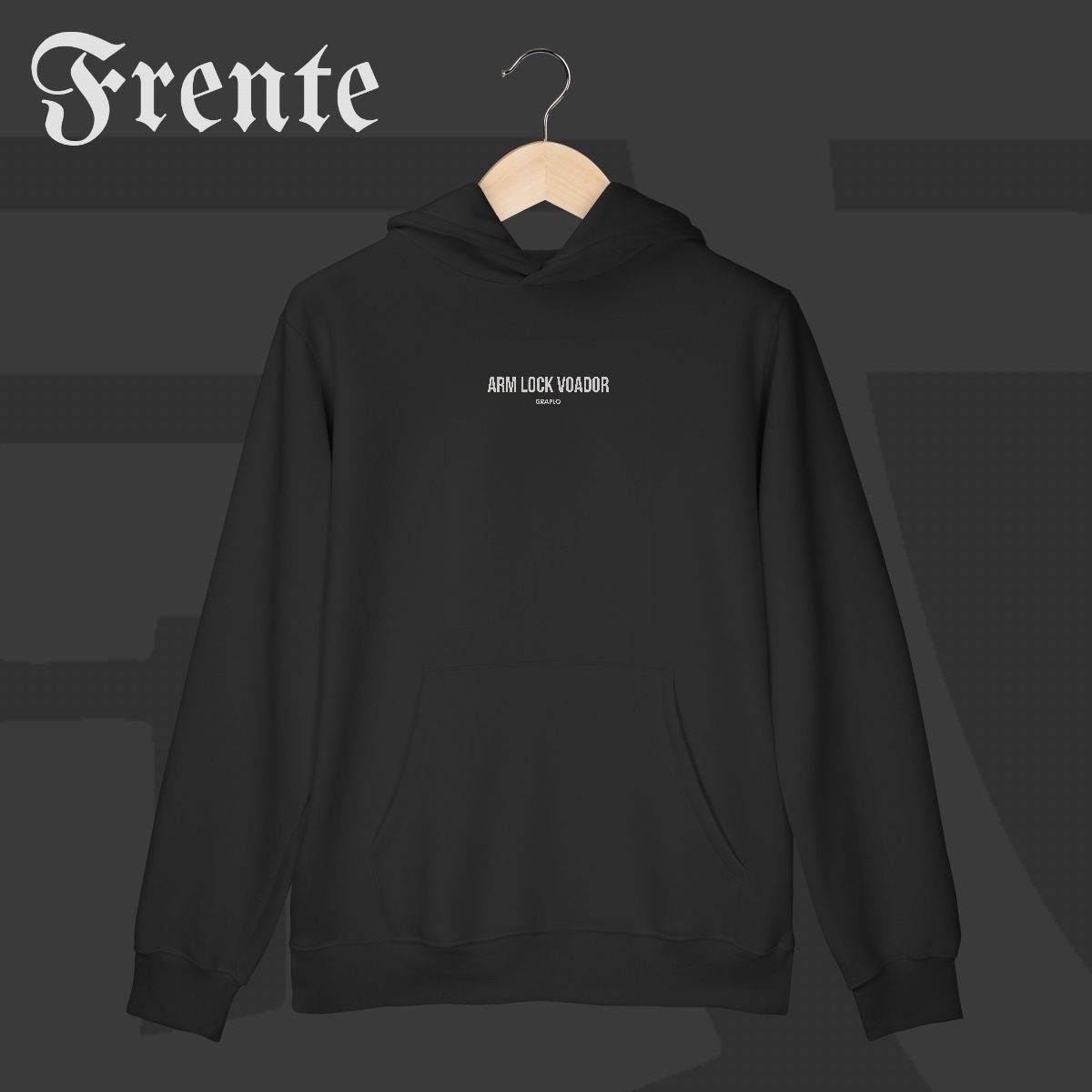 Moletom Canguru - Arm Lock Voador | Arte no peito