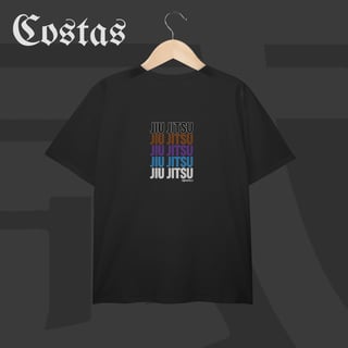 Camiseta Plus Size - Jiu-Jitsu Ranks | Arte nas costas