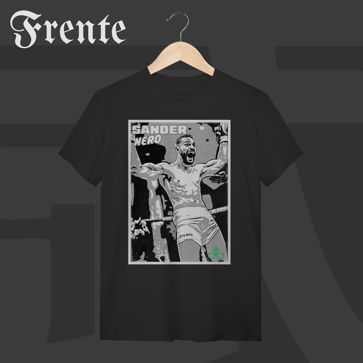 Camiseta T-Shirt - Sander Nerd | Arte no peito