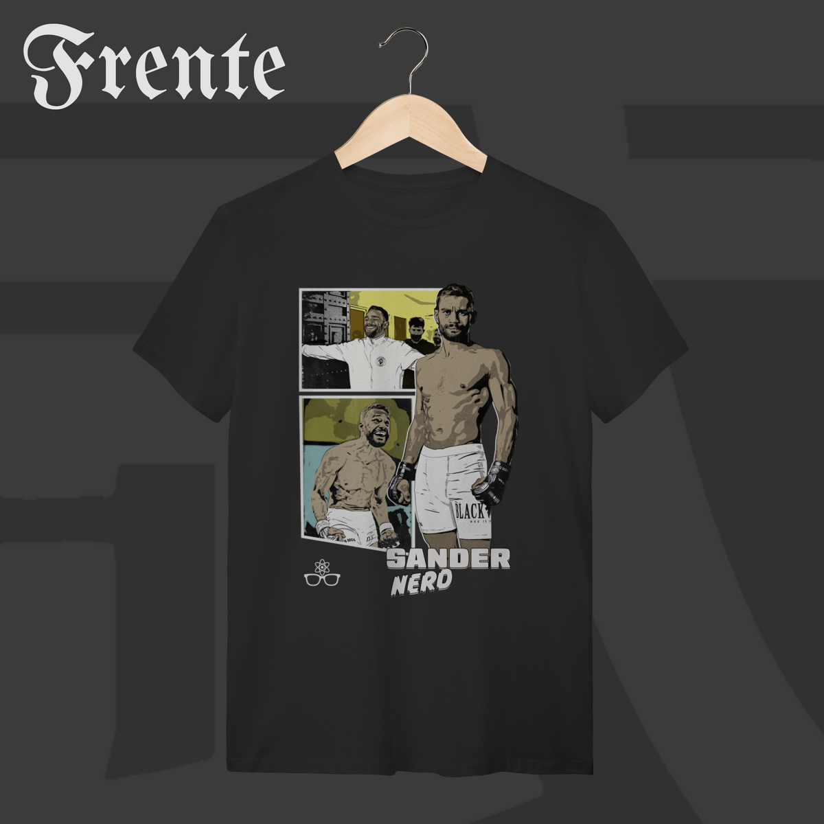 Camiseta T-shirt - Sander Nerde | Arte no peito