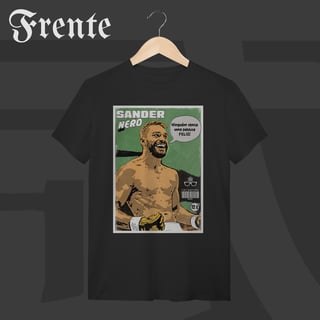 Camiseta T-shirt - Ninguém vence uma pessoa feliz | Arte no peito