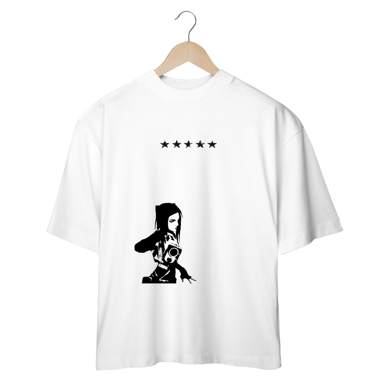 Nome do produto: Camisa Oversized 6 Stars