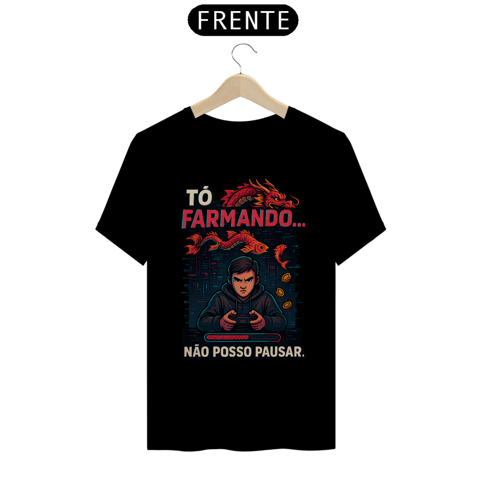 Nome do produto: To farmando, não posso pausar - Camiseta Classic