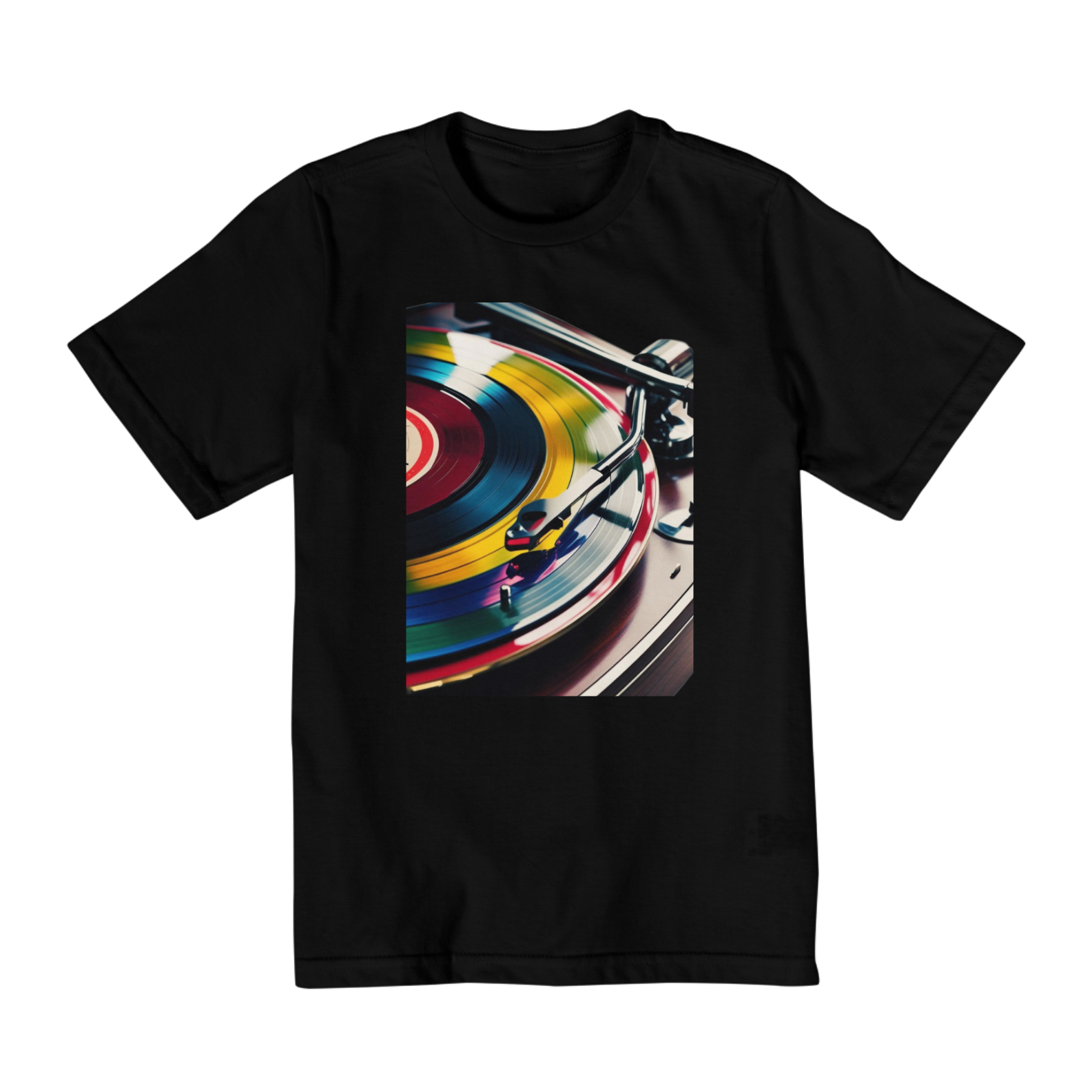 Nome do produto: camisa vitrola vinil retro