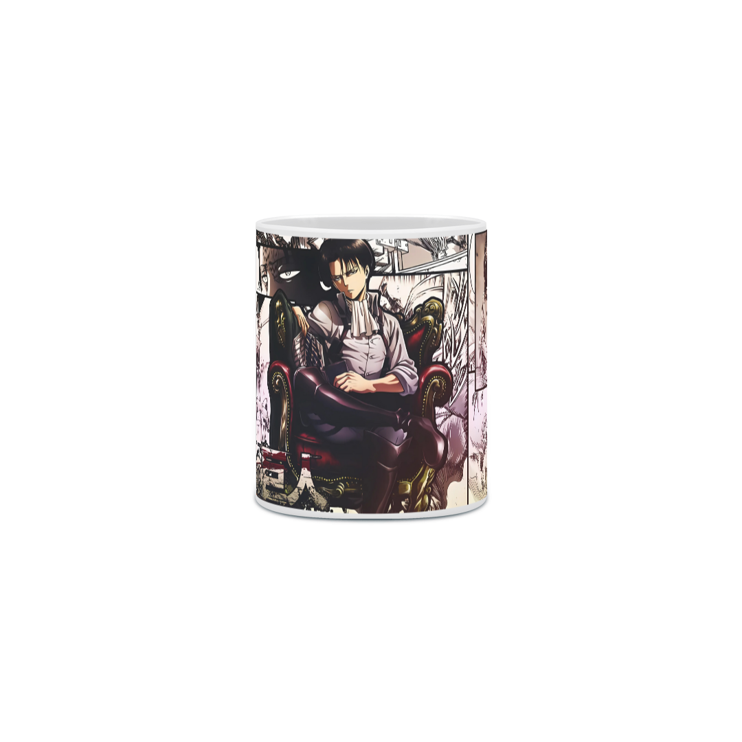 Caneca do Levi Ackerman | Attack on Titan 