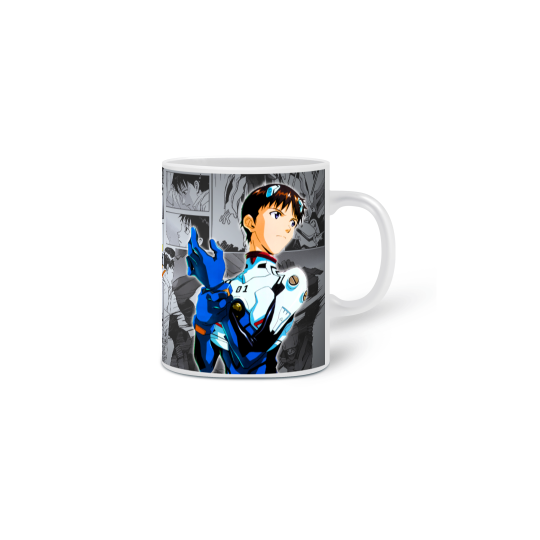 Caneca do Shinji Ikari | Evangelion 