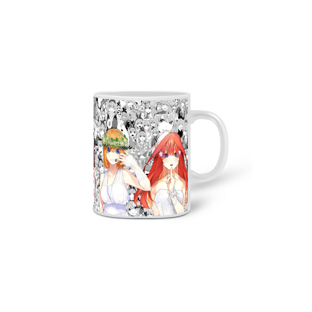 Caneca das Irmãs Nakano | Gotoubun no Hanayome