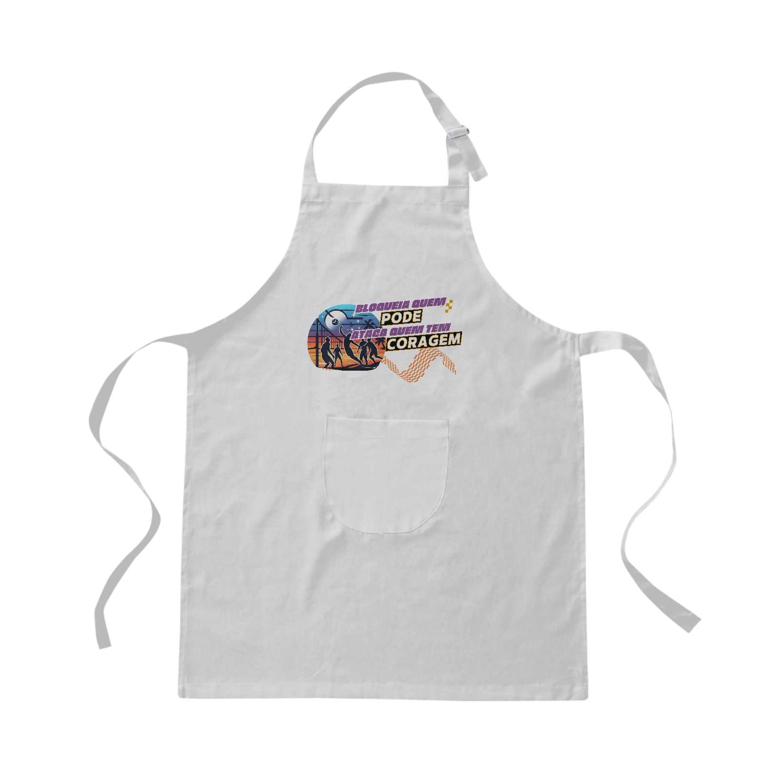 Nome do produto: Avental Bloqueia Quem Pode