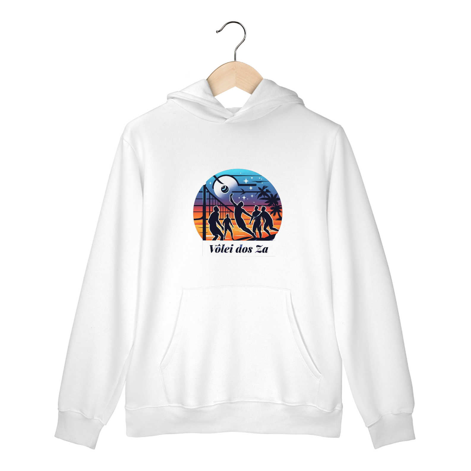 Nome do produto: Moletom Canguru Vôlei Dos Za