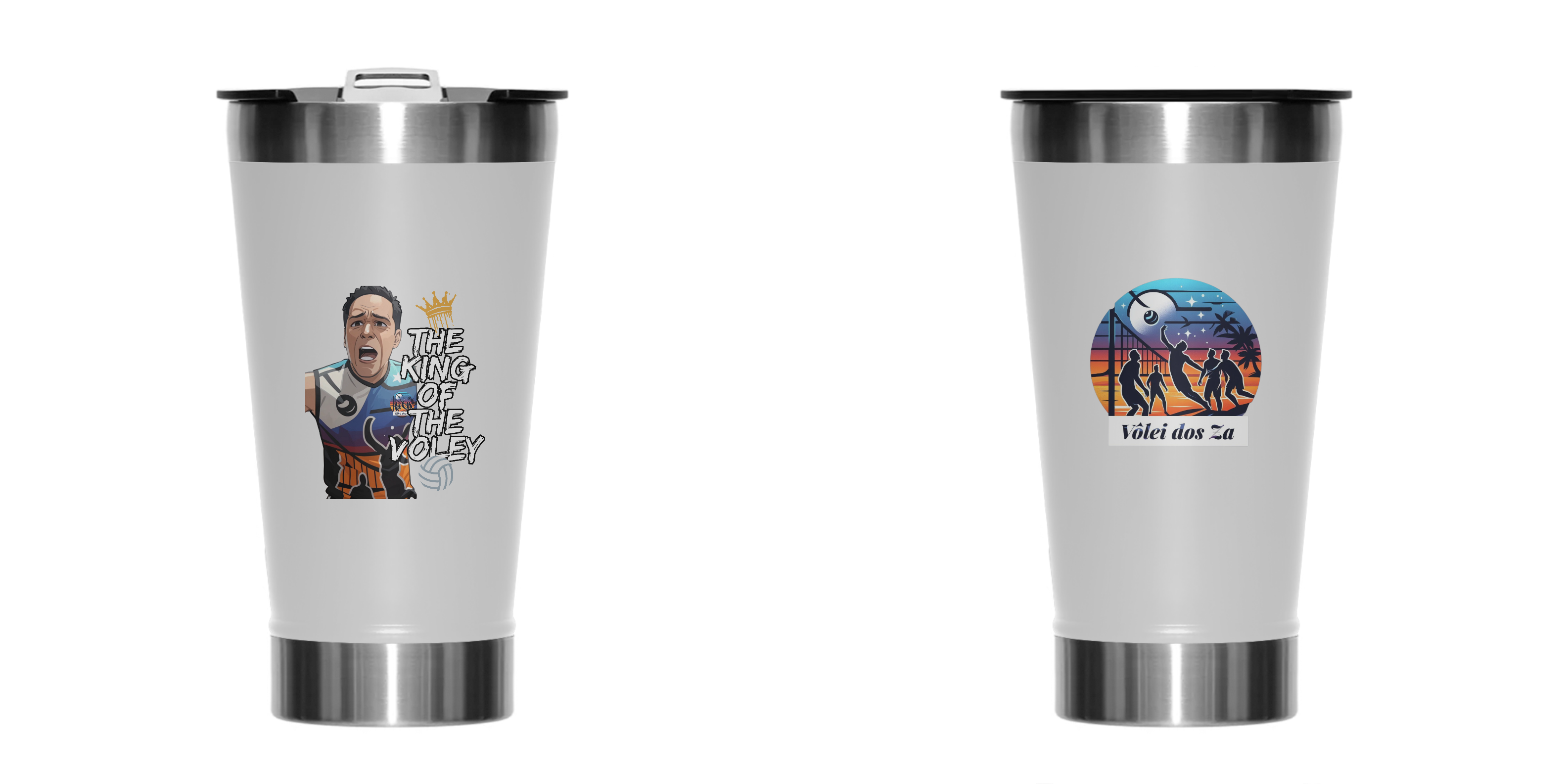 Nome do produto: Copo Térmico The King Of The Vôlei