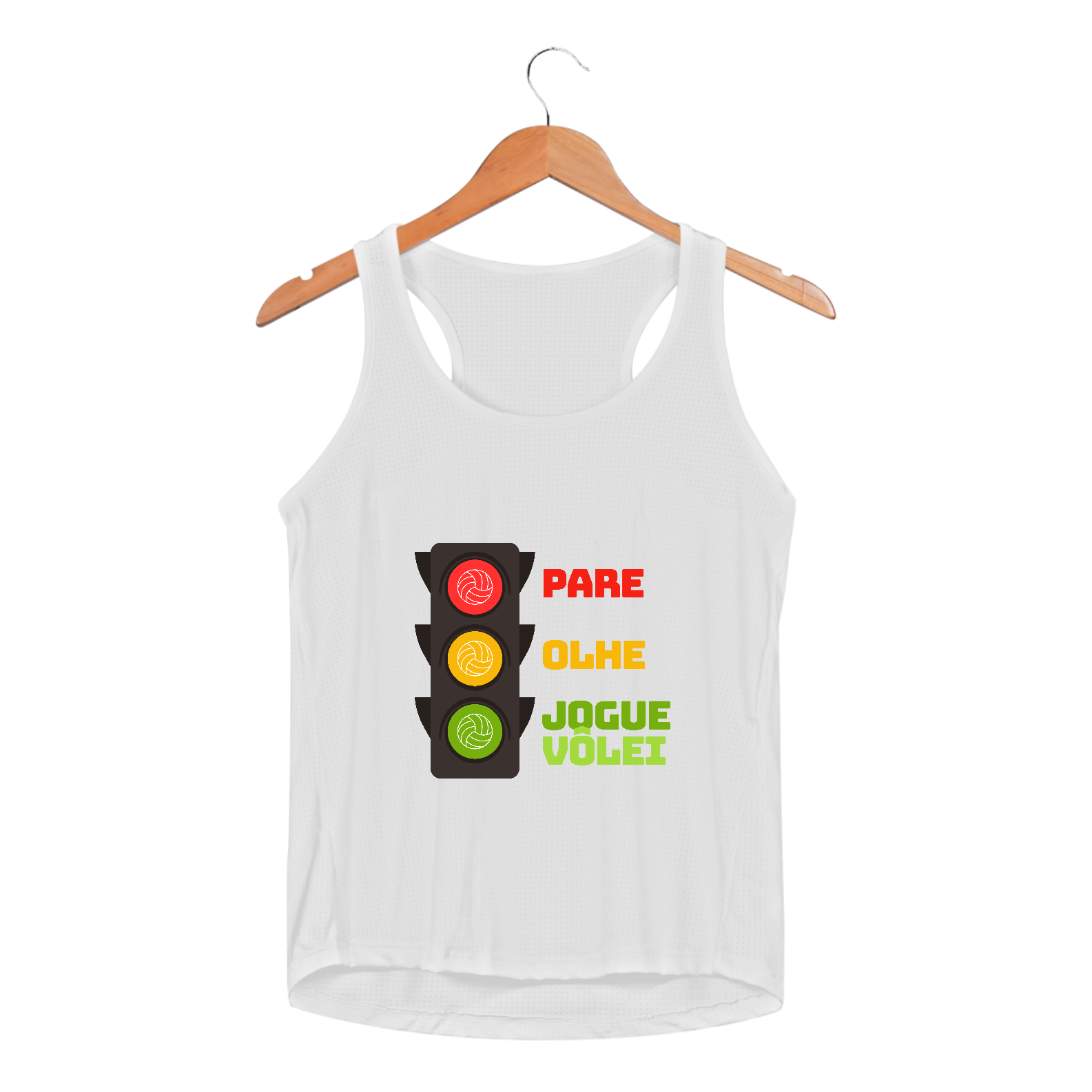 Nome do produto: Regata Feminina Jogue Vôlei