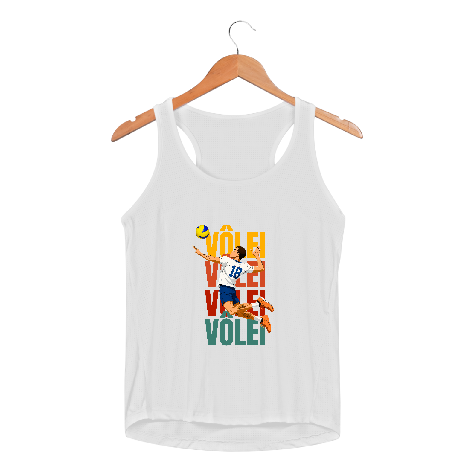 Nome do produto: Regata Feminina Vôlei